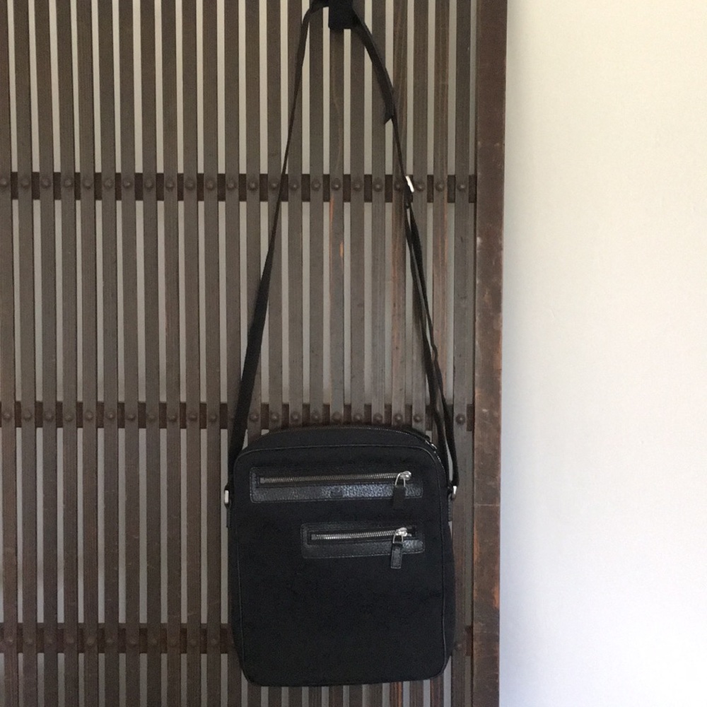 Authentic Gucci black crossbody bag